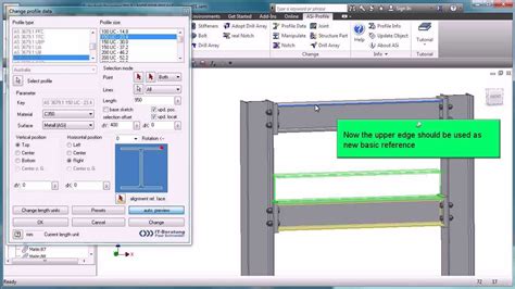 Steel construction in Autodesk Inventor 